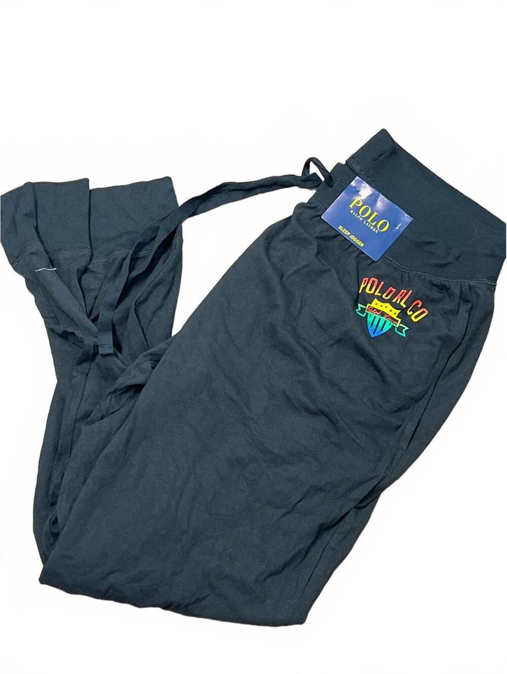 Polo Ralph Lauren Joggers Medium Black Rainbow